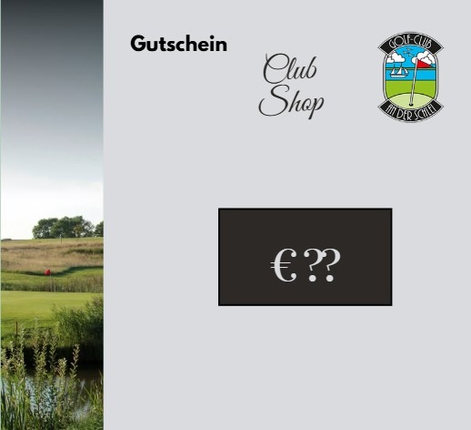 GUTSCHEIN FÜR DEN CLUBSHOP