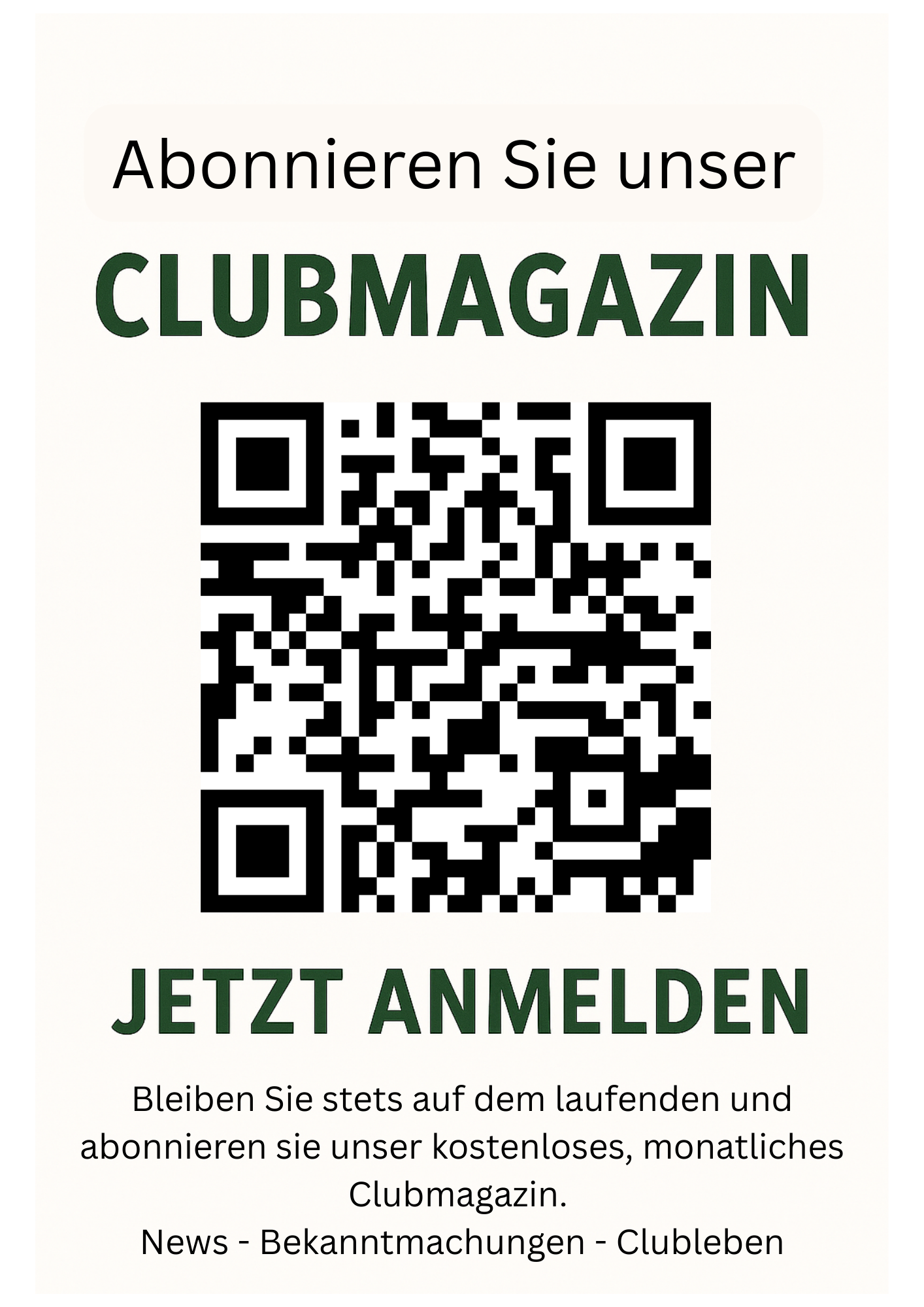 QR Code Clubmagazin